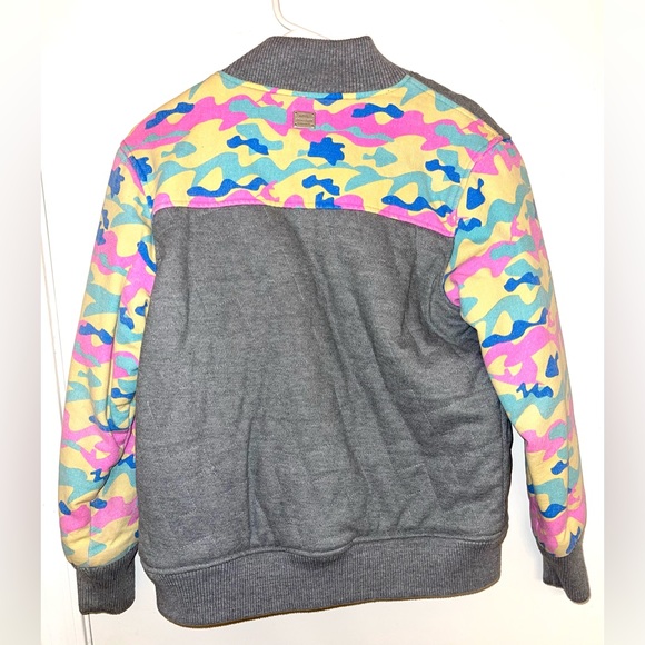 Pink dolphin letterman’s jacket - Picture 2 of 4